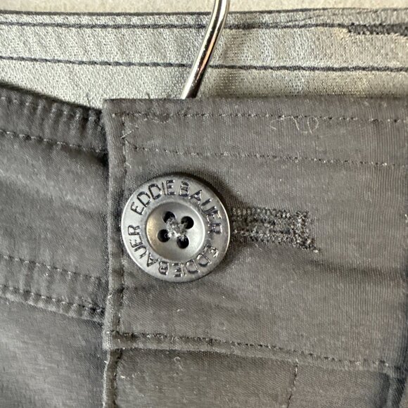 Eddie Bauer First Ascend Pants Mens 33x32 Black Cargo Stretch Hiking Camp Trail - Picture 7 of 15